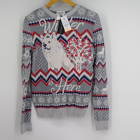 Game of Thrones Winter is Here Sweater - Picture 2 of 5